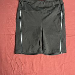 Bebe Women Black (L)  sport logo Joggers with pockets Sky, Blue Lining & Bebe 