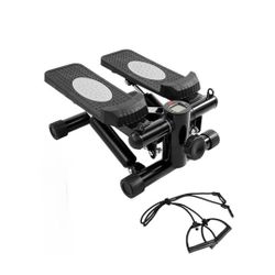 Mini Stepper, Stair Steeper with Resistance Bands, Portable Stepper Capable of Full-Body Exercise, Low Noise and Smooth, 300 lbs Weight Capacity
Brand