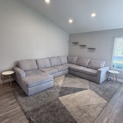 Living Spaces Sectional Couch  
