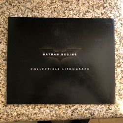 Batman and Harry Potter Collectible Lithographs