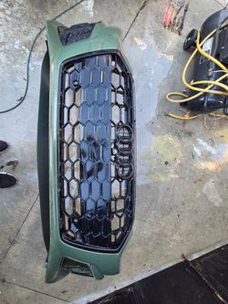 2021 Audi A5 front bumper and  grill