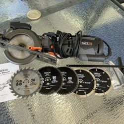 TackLife Mini Circular Saw With Laser