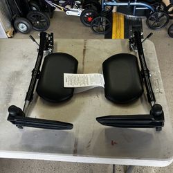 New Leg Elevating Wheelchair Footrests 