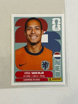 Panini Virgil Van Dijk Mint