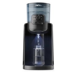 Water Warmer, HEYVALUE Baby Bottle Warmer, Formula Maker with Night Light, 4 Temperature Control & 72H Keep Warm, Detachable Tank, Instantly Dispenses