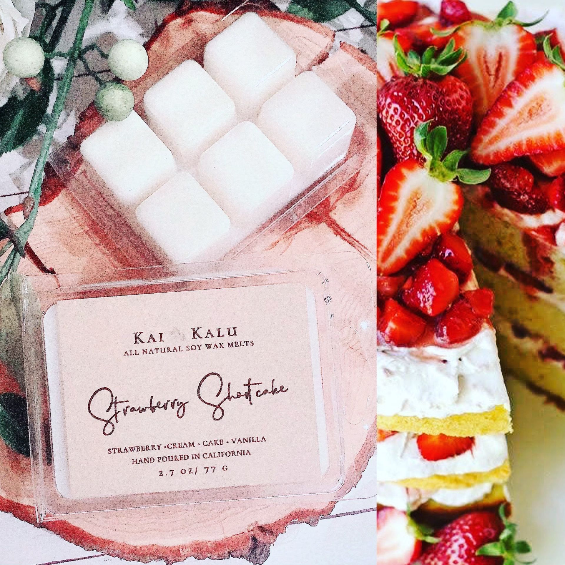 Natural soy Wax Melts $5 each or 3 x $12