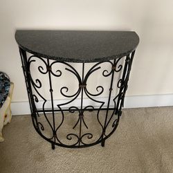 Console Table With Marble Top