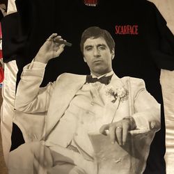 Reason Brand Scarface Shirt Men’s Large
