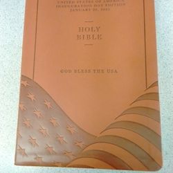 Donald Trump God Bless The USA Bible Inauguration Day Limited Edition