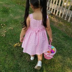 Easter Dress With Matching Basket 