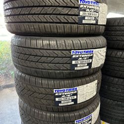 205/55R16 Toyo Extensa A/S II 94H Set Of 4 Tires Free Mount Balance Install Finance Available 