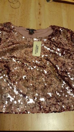 Sparkle crop top