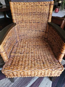 Pier one 2024 rattan chair