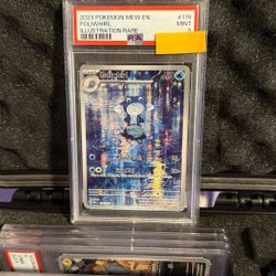 Pokemon 151 Poliwhirl Full Art 