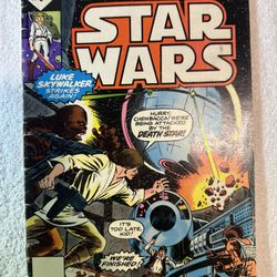 Marvel Star Wars #5 (1977) Bronze Age Luke Skywalker Strikes Again REPRINT NOV 1977
