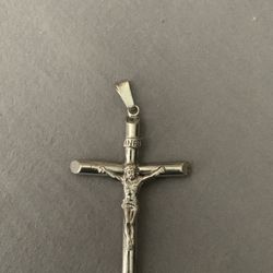 Silver Cross Pendant 