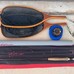 🎣🔥 Premium Fly Fishing Set – Scott Rod + Ross Reel 🇺🇸