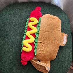 Dog Hot Dog Costume Medium