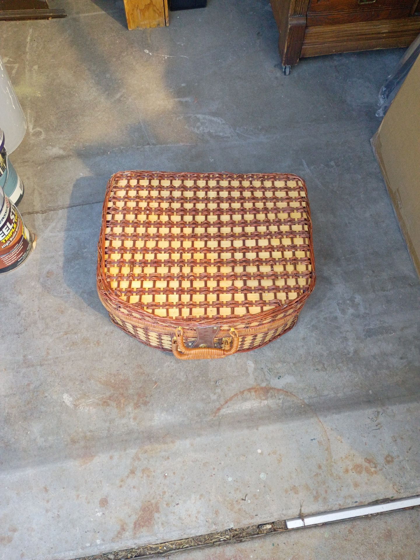 Wicker Picnic Basket