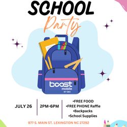 Back to School Party 🎒