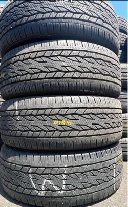 255/55/20 Goodyear set de llantas usadas en buenas condiciones las 4