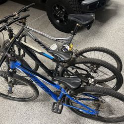 2003 Specialized FSR M4 XL, Specialized XS Mountain Bike And Marin 29er 15” -$875