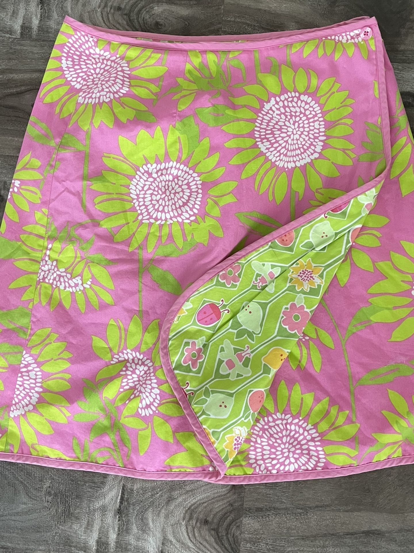 Lilly Pulitzer Wrap Skirt - White Label Sz 2