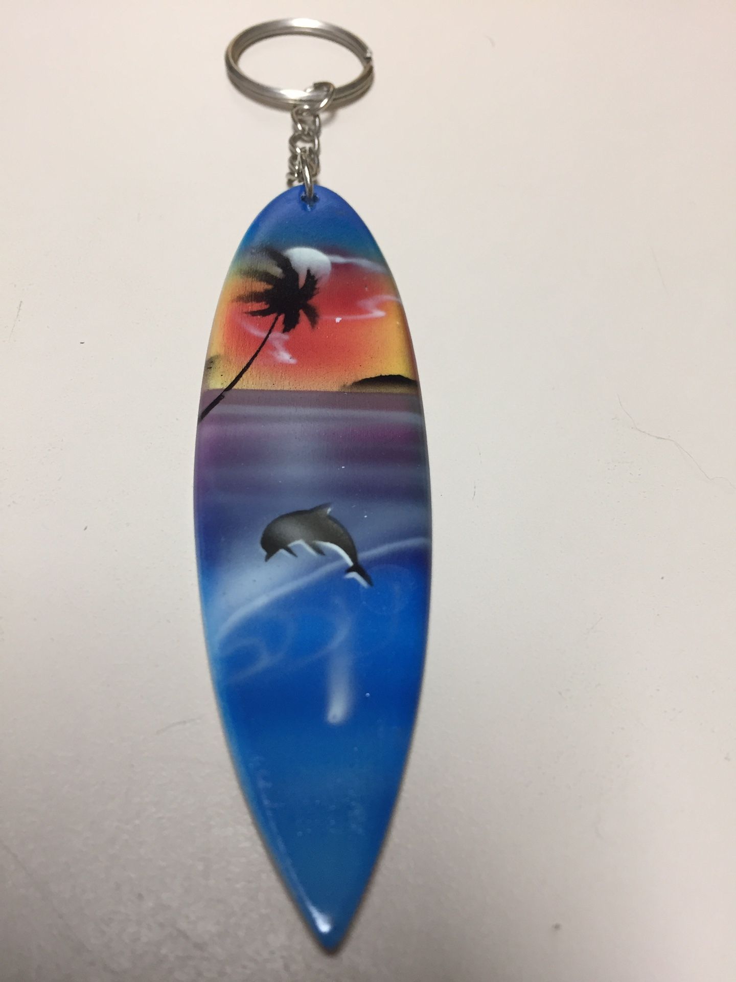 Surfboard keychain