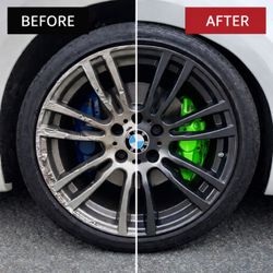 CALIPER PAINTING & RIM BLACK OUT