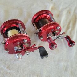 Abu Ambassador 5000 fishing reels (set)