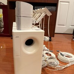 Bose Acoustimass 10 Series II 5 Double Cube Home Theater Speaker System