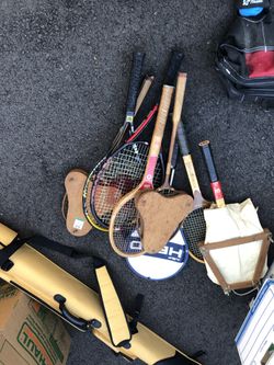 Tennis rackets