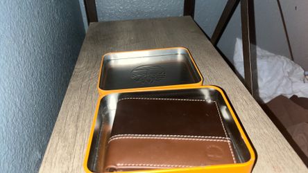 Brown Timberland wallet