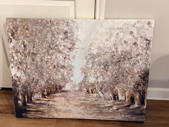 Large Canvas Tree Landscape Wall Art