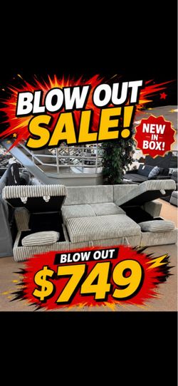 Best Deal In Town Sectional Pull Out Bed With Double Storage Chaise