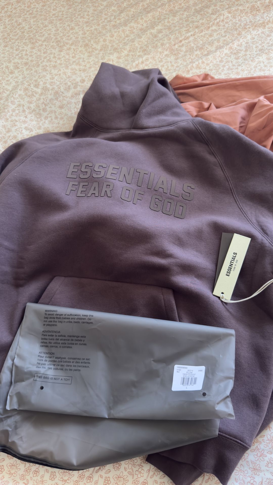 Essentials dark PLUM sz L new