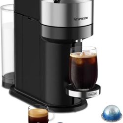 BRAND NEW Nespresso Vertuo Next (Chrome Black)