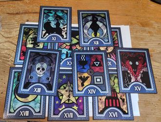 Persona 3 Tarot Trading Cards