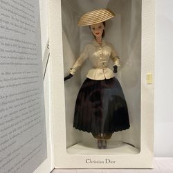 1996 Vintage Christian Dior Paris Barbie Doll Collector’s Edition in Original Box.