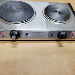 Warning Commercial Burner