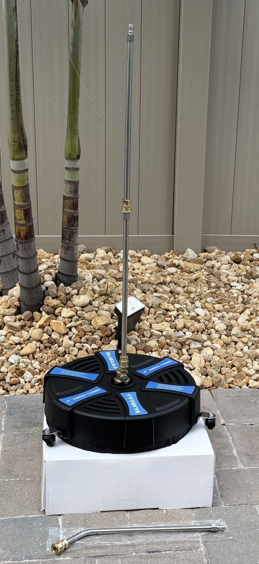 NEWs! 16-Inch Pressure Washer SURFACE CLEANER + 3 Wands 3600 PSI Driveway, Pavers, Concrete