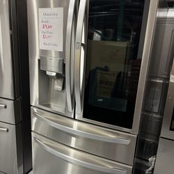 LG 29.5CU/FT 4-Door French Door Refrigerator InstaView Craft Ice 4110