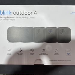 Blink Outdoor 4 Security Cameras * BRAND NEW *