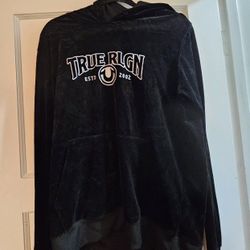 True Religion Velour Hoodie