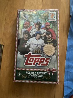 topps holiday advent calendar