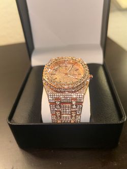 Gold plated Aumemars piguet Watch