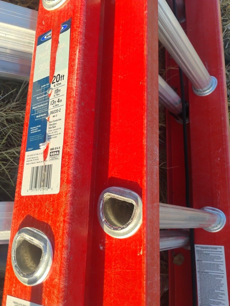 Ladders 20ft And 13ft