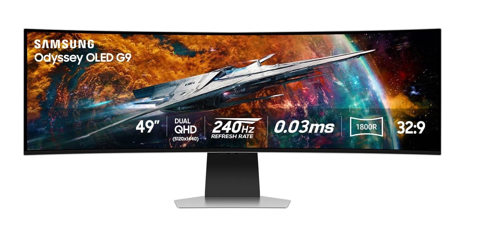 Samsung 49” Odyssey G9 5120x1440 OLED Monitor
