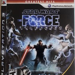 PS3 Starwars Forced Unleashed 