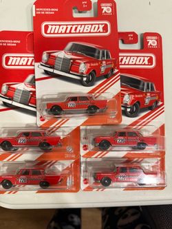 Matchbox Mercedes-Benz 220 SE Sedan – Lot of 5